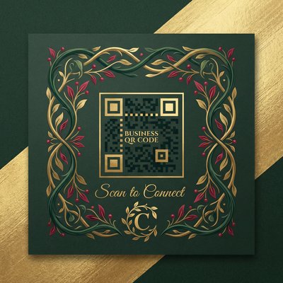 高清动漫商务二维码